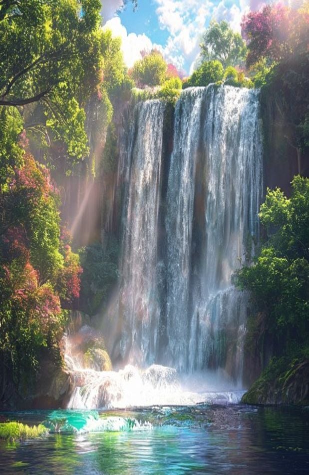 3d Waterfall Wallpaper