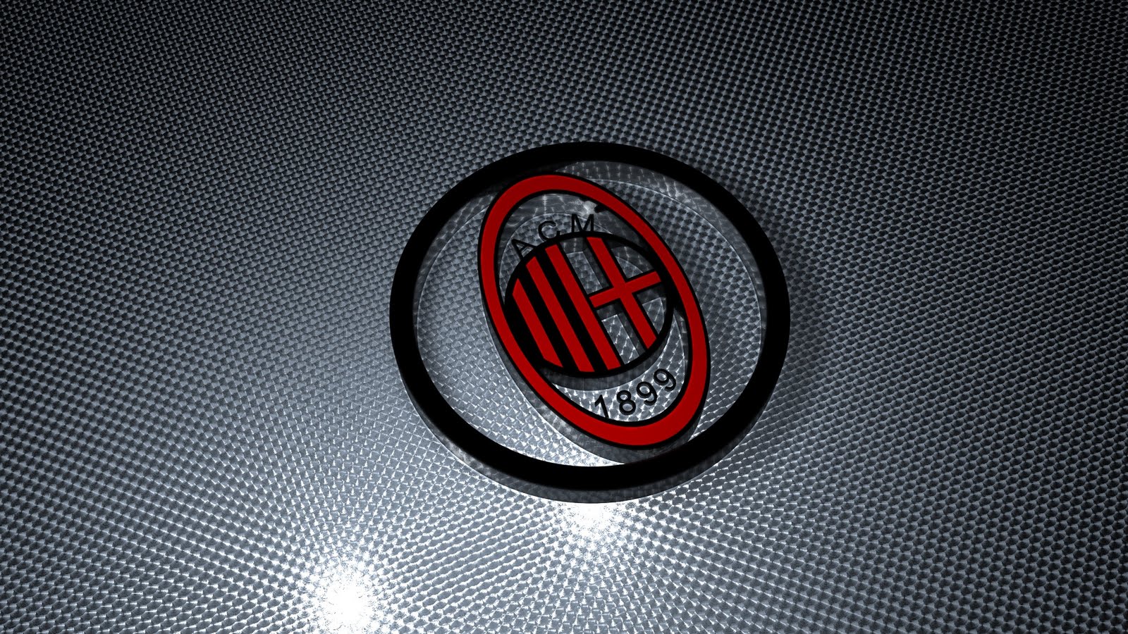 3d Ac Milan Logo HD Wallpaper Desktop Background For