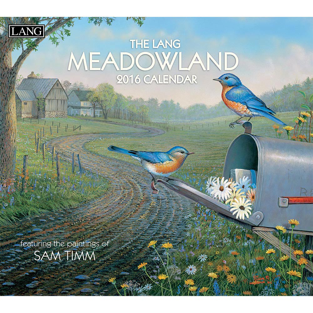 Sam Timm Meadowland Wall Calendar
