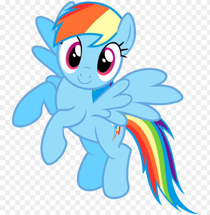 Rainbow Dash Vector Png Image With Transparent Background Toppng