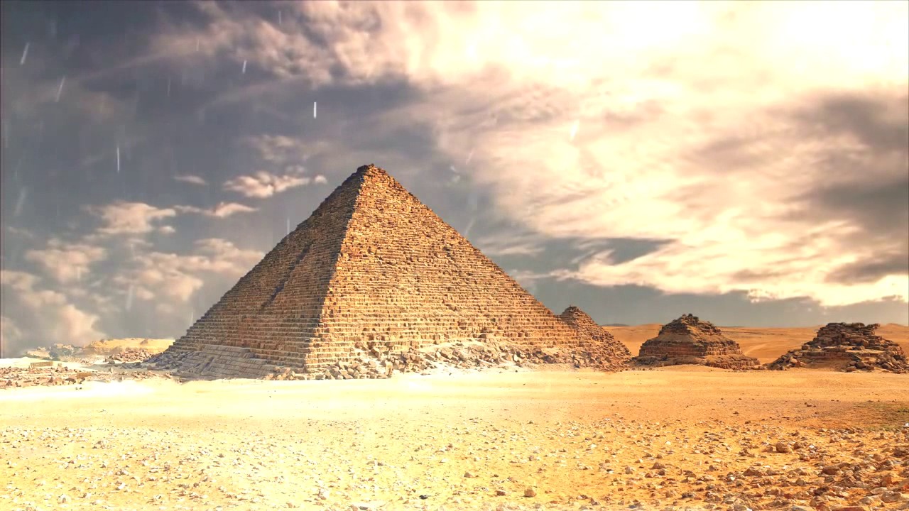 Background Video Egypt Pyramid