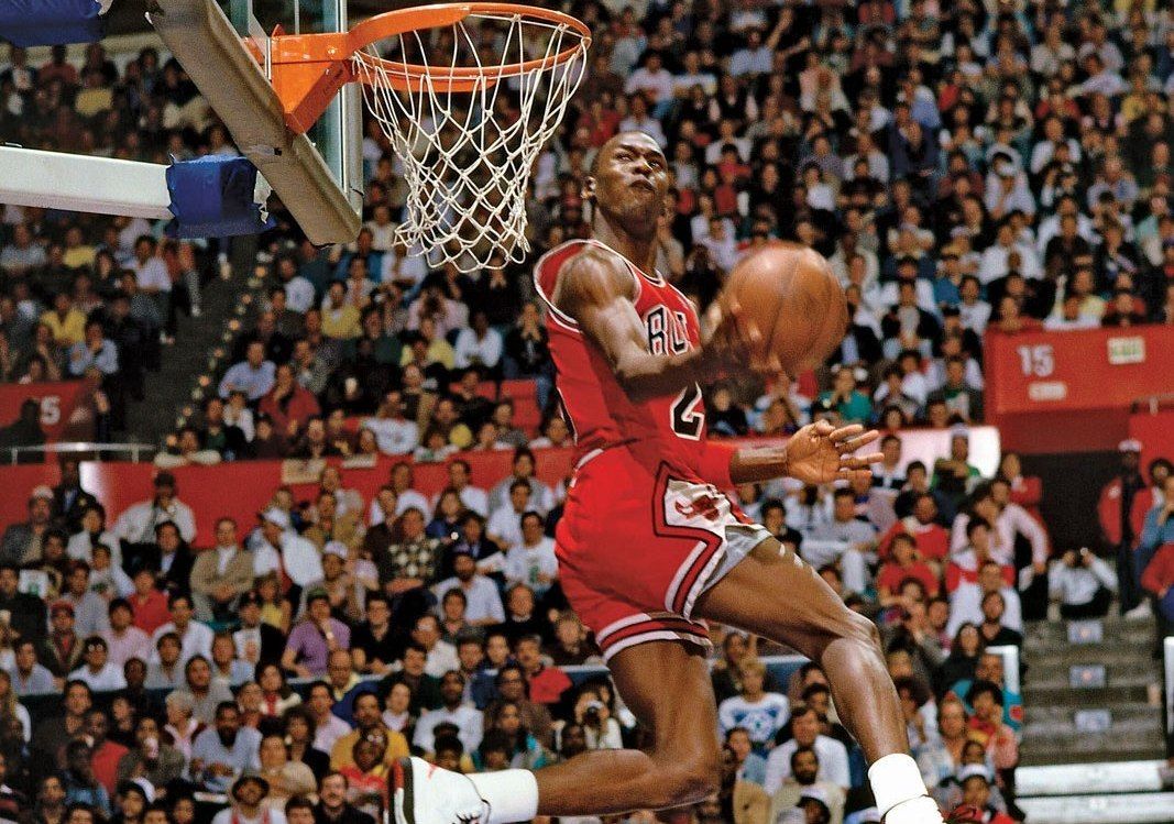 Michael Jordan Dunk Wallpaper For Desktop Background HD