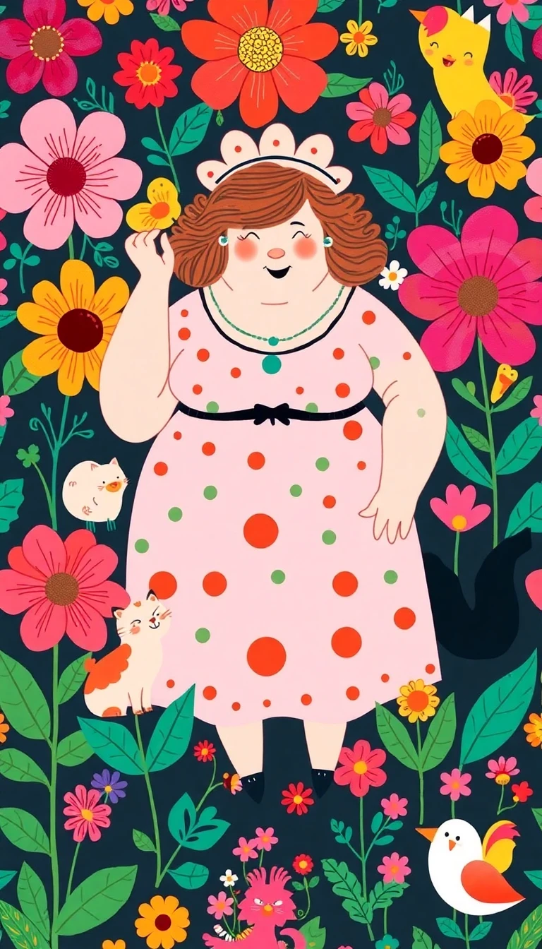Fat Lady Wallpaper