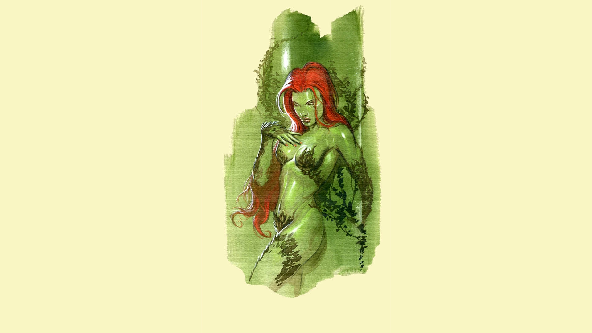 Poison Ivy Puter Wallpaper Desktop Background Id
