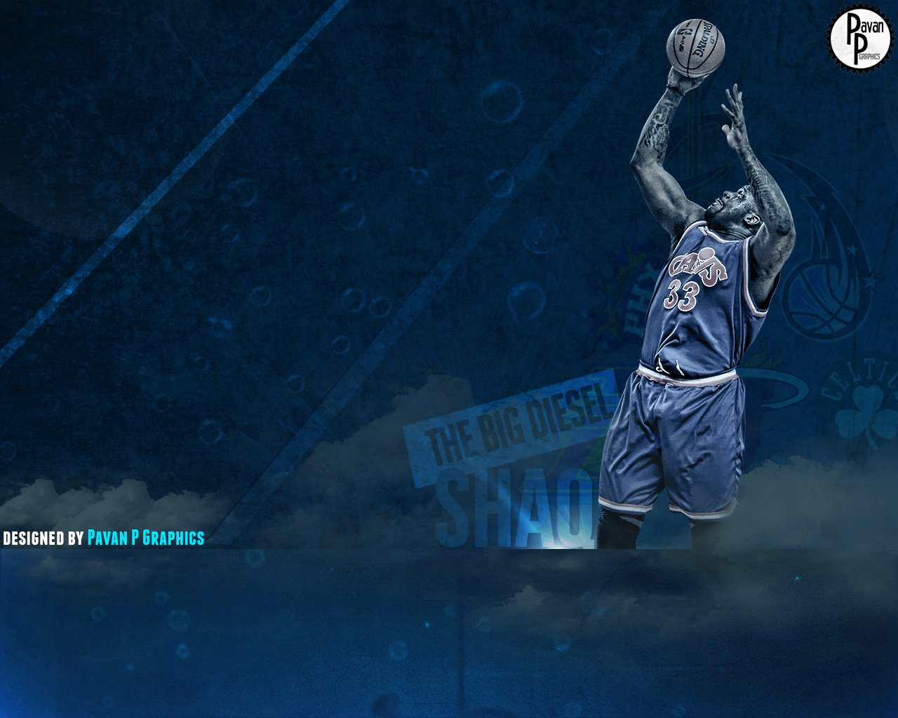 Shaquille O Neal Shaq Wallpaper By Pavanpgraphics On