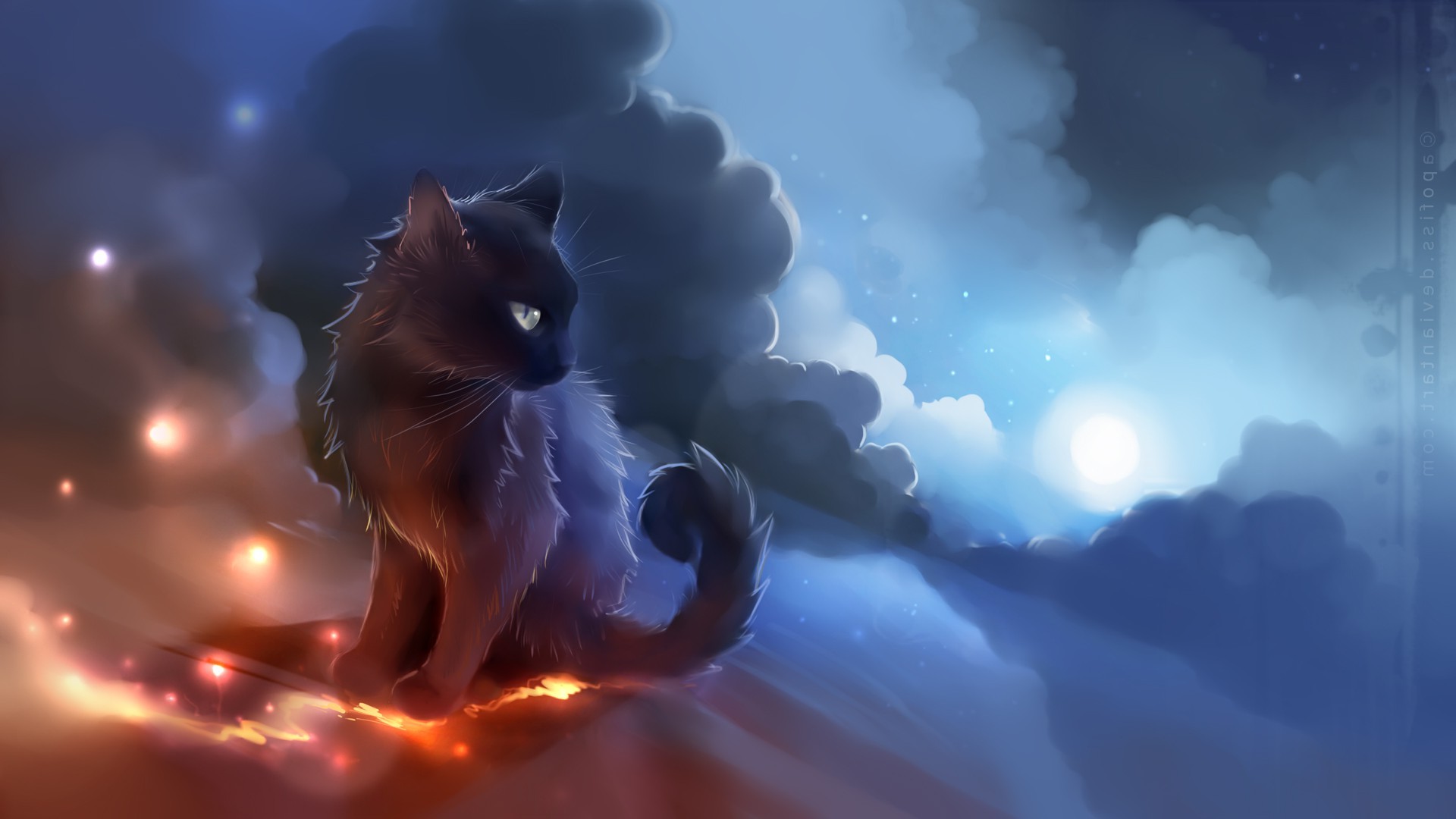 Cartoon Cat Wallpaper