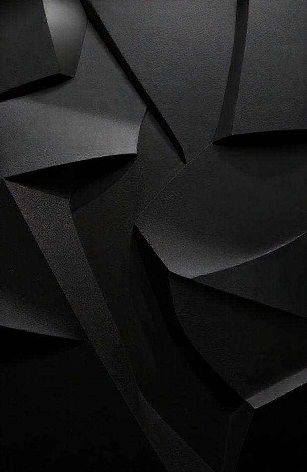3d Black Wallpaper