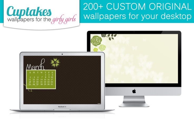 Cuptakes Desktop Wallpaper For The Girly Girls iPhone And iPad
