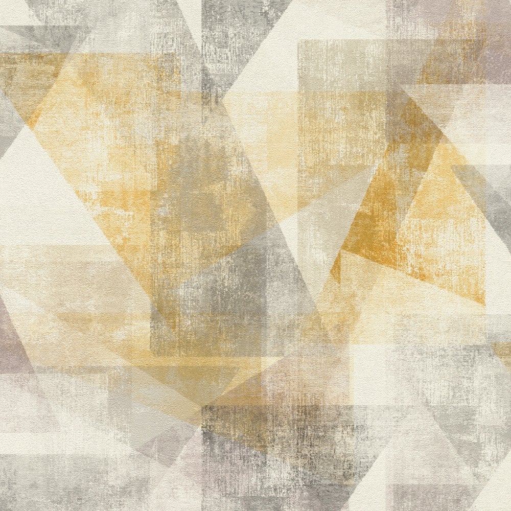 Linares Graphic Yellow Wallpaper