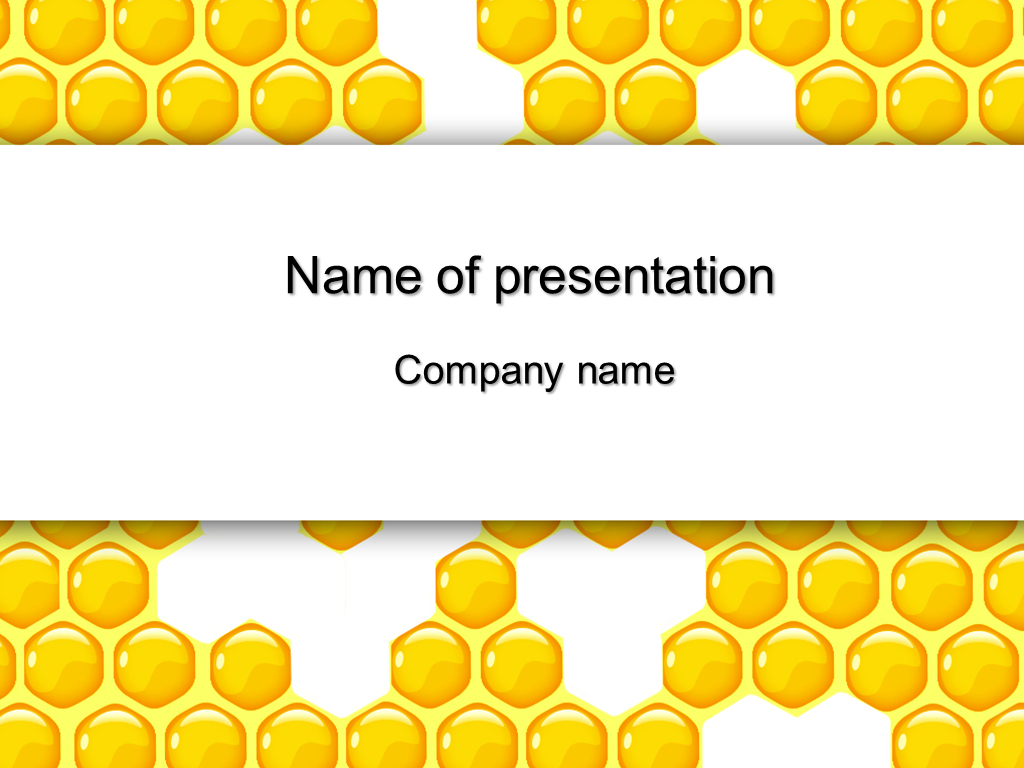 Honeyb Powerpoint Template For Your Presentation