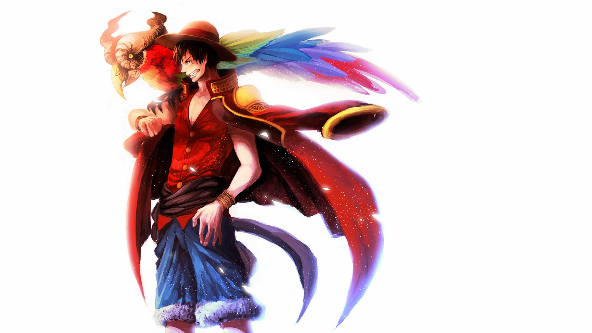 Pirate King Luffy One Piece 2a Wallpaper HD