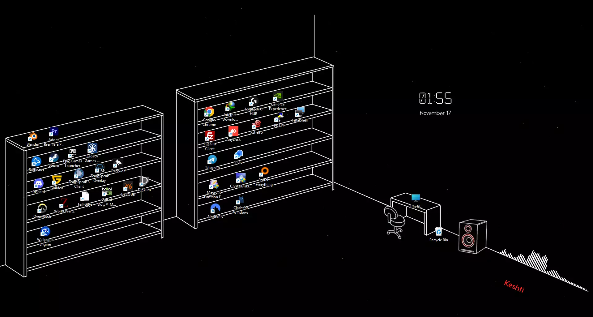 Shelf Desktop