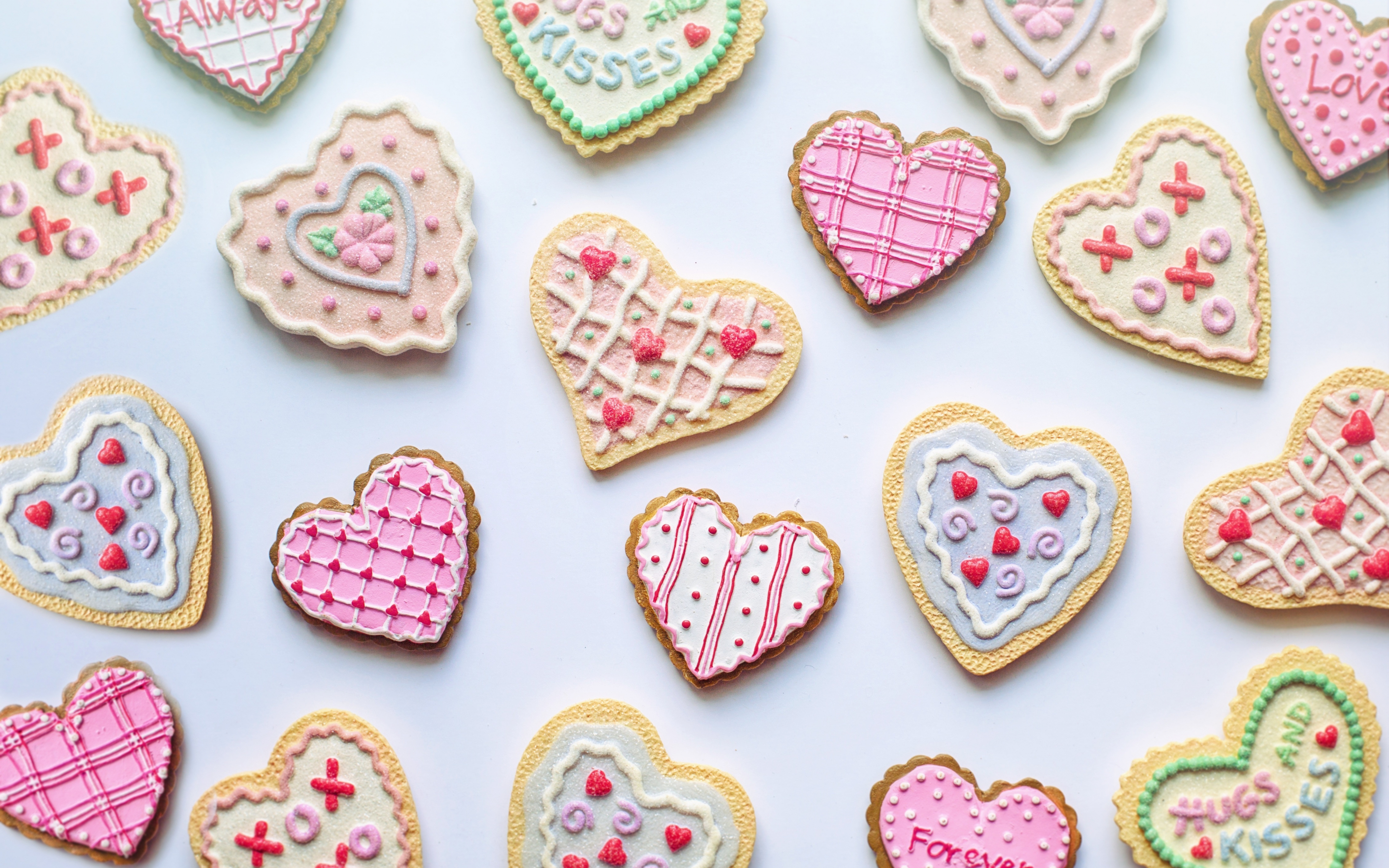 Valentine S Day Food Cookies Wallpaper Mac