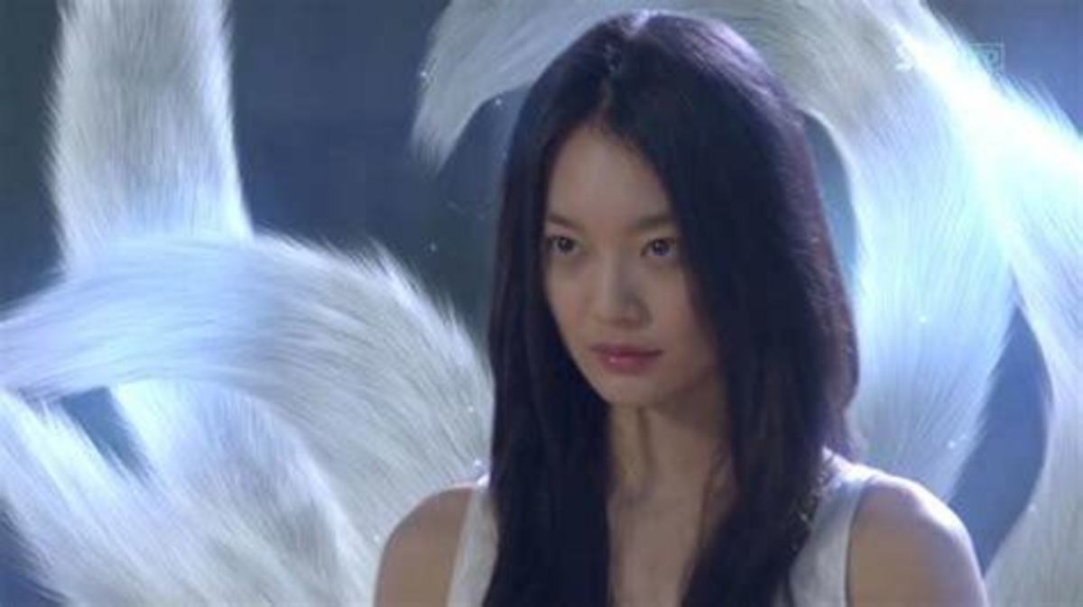 Kumiho The Nine Tailed Fox From Korean Mythology Wallpaper