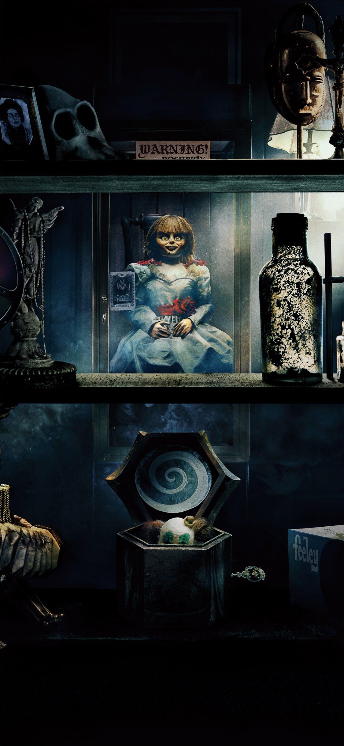 Annabelle Comes Home 8k iPhone X Wallpaper