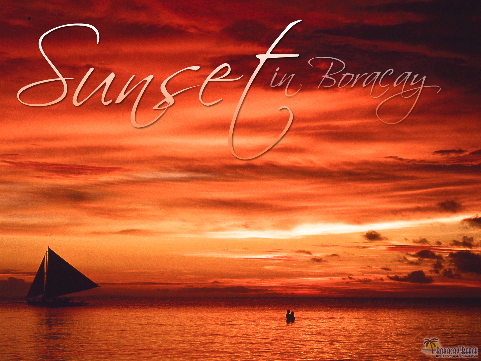 The Sunset Of Boracay Island Beach Magazine