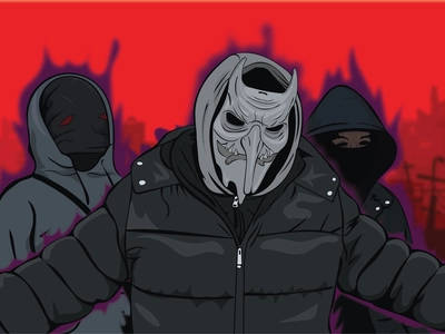 Ladda Ner Tecknad Uk Drill Animerad Konst Wallpaper