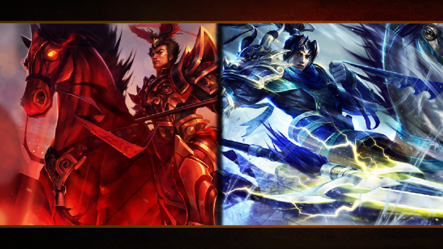 Warring Kingdoms Xin Zhao And Jarvan Iv Wallpaper By Misterh15 On