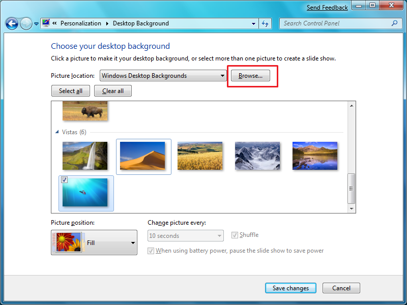 New Feature Shuffling Desktop Background In Windows Tech