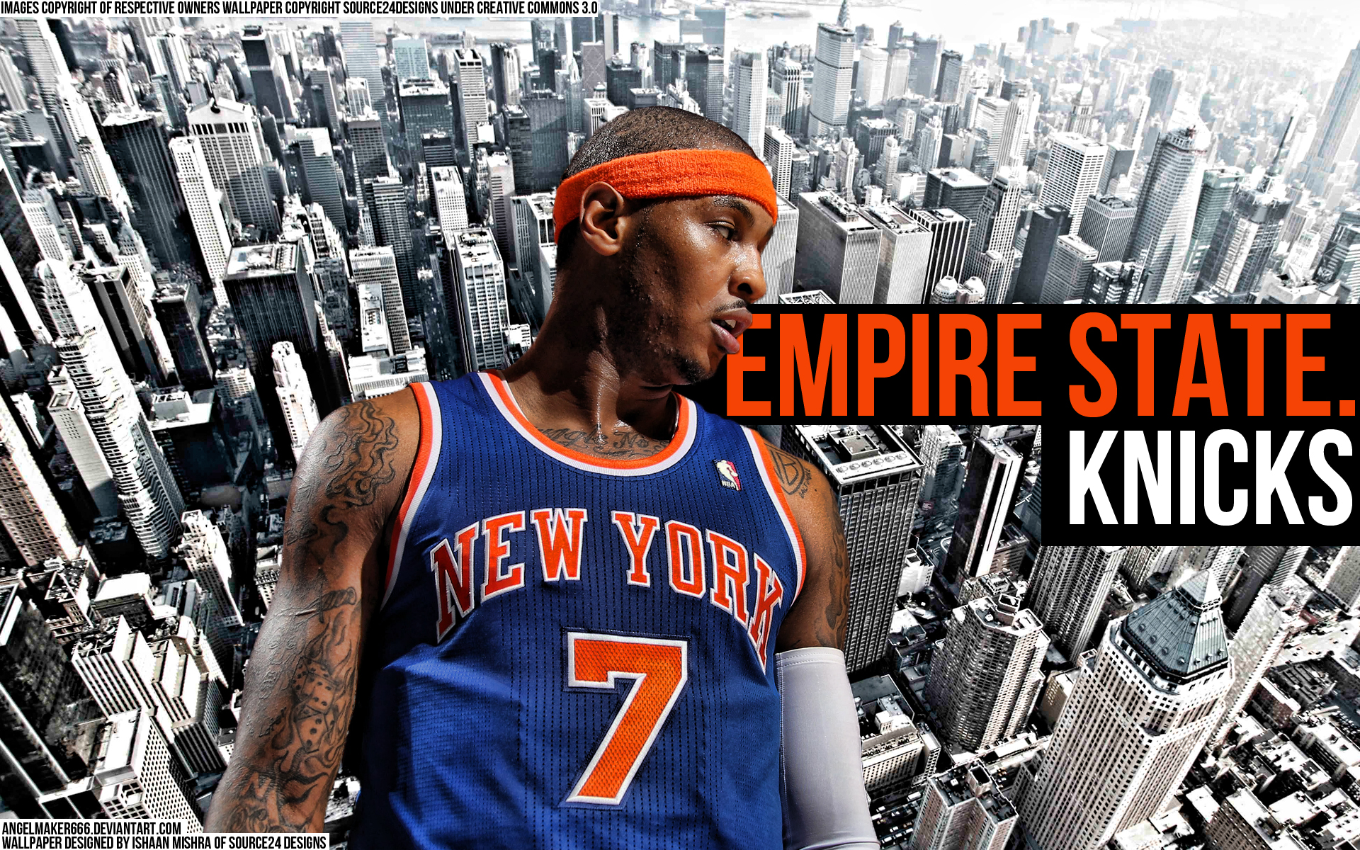 Carmelo Anthony Wallpaper HD Early