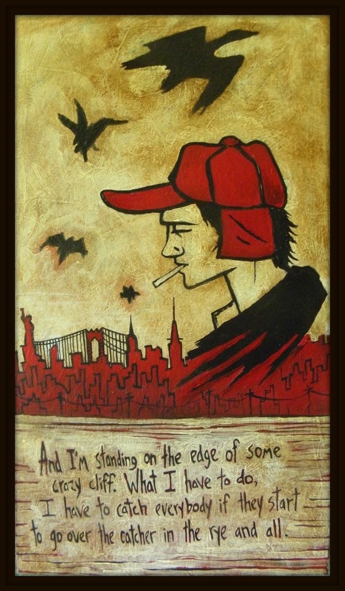 Custom Made Catcher In The Rye Wall Art By Jami Rose Lord