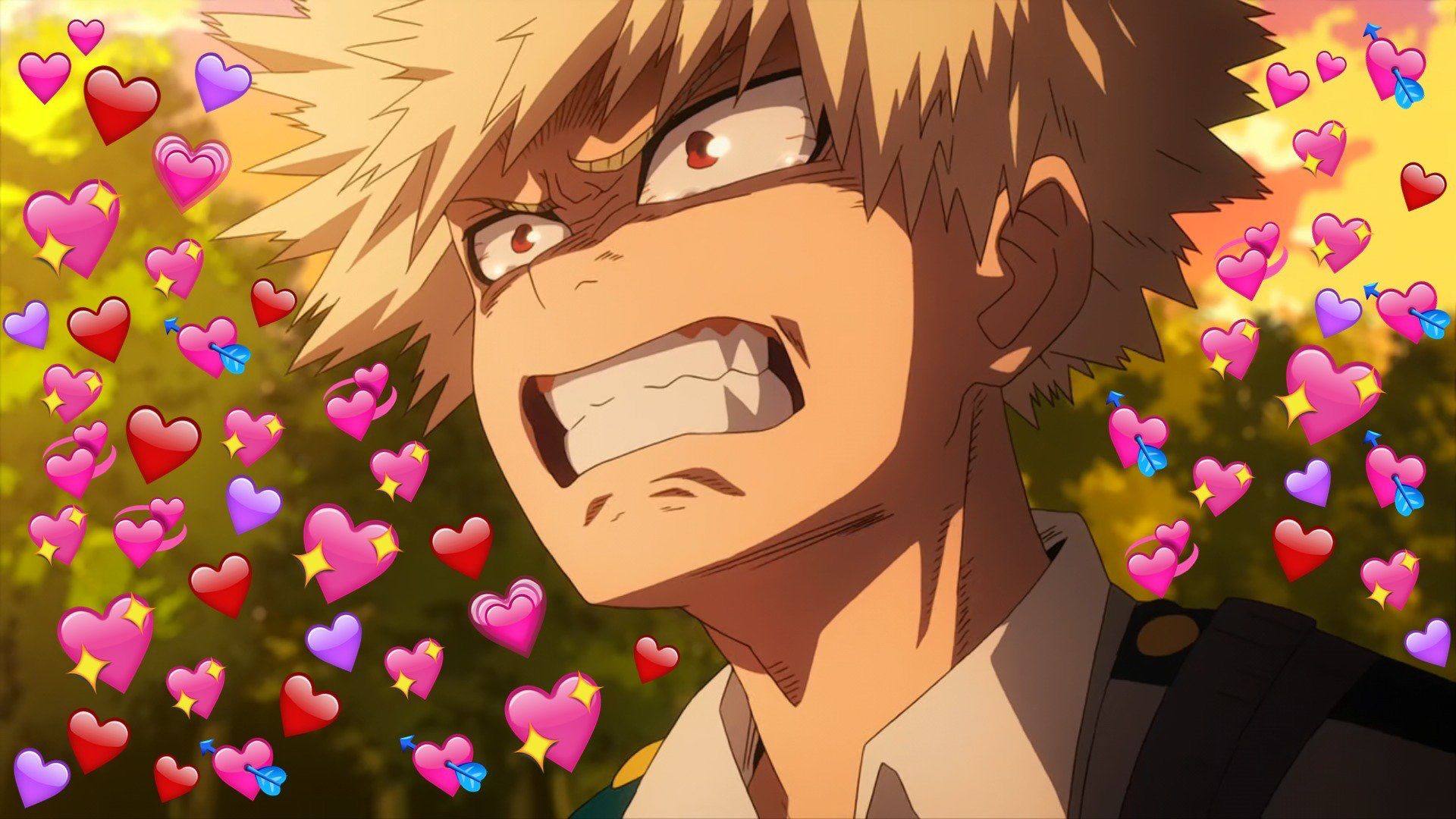 Bakugou Cute Love Memes Aesthetic Anime Emoji Image