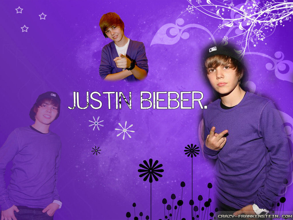 Justin Bieber Wallpaper Purple