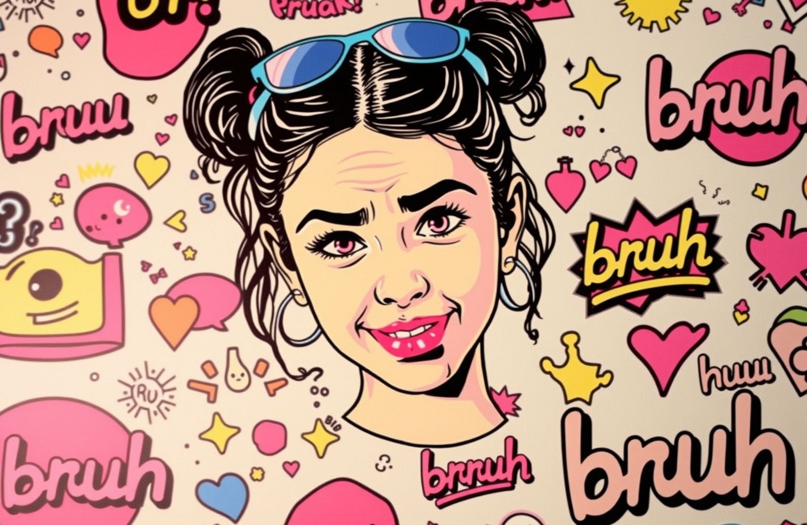 Bruh Girl Aesthetic Wallpaper