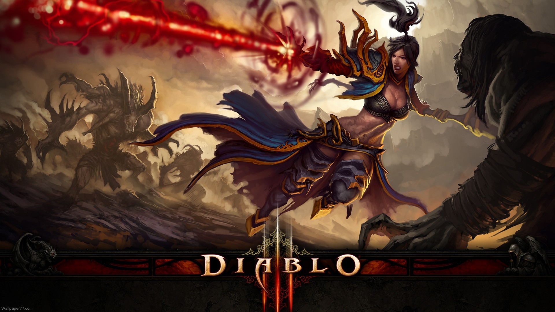 Diablo Wizard Wallpaper Game Jpg