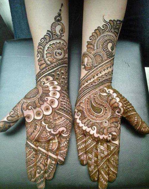 Fashion Beauty Wallpaper Bridal Mehndi Designs For Full Hands Front