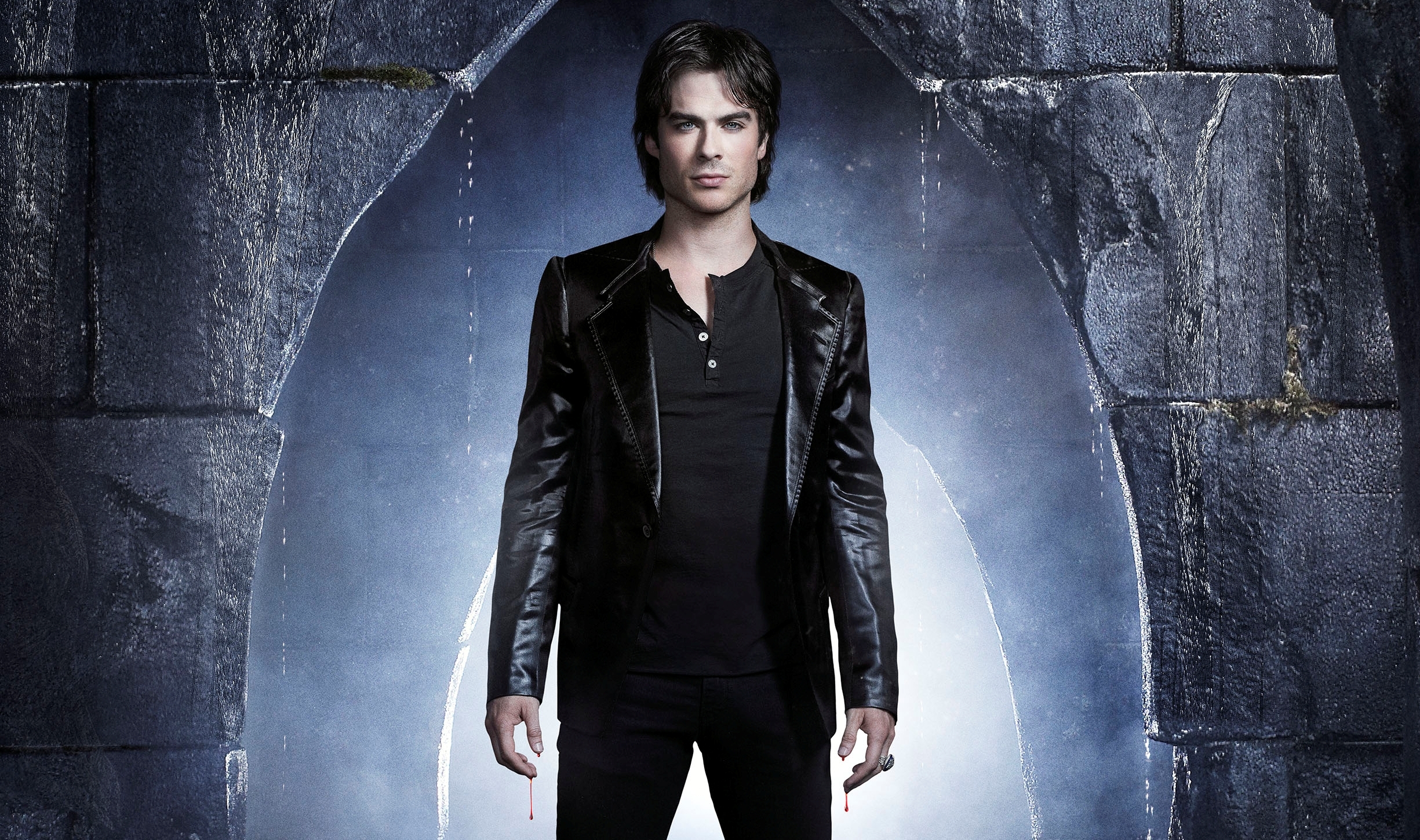 Vampire Diaries four season the Vampire Diaries tv Serie Damon 2450x1450