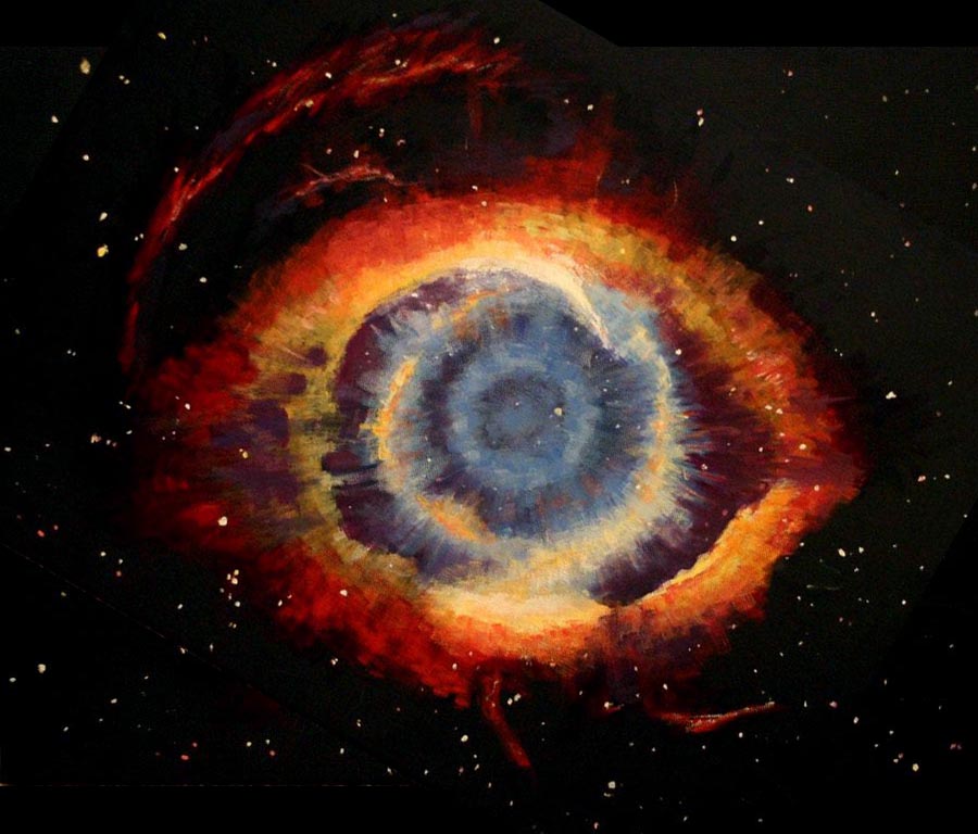 Helix Nebula Giant Eye In Space Spotted By Nasa Telescopes