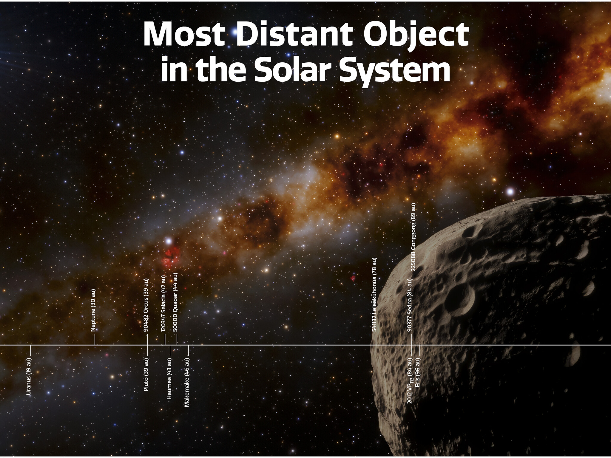 Distances Of Objects In Our Solar System Noirlab