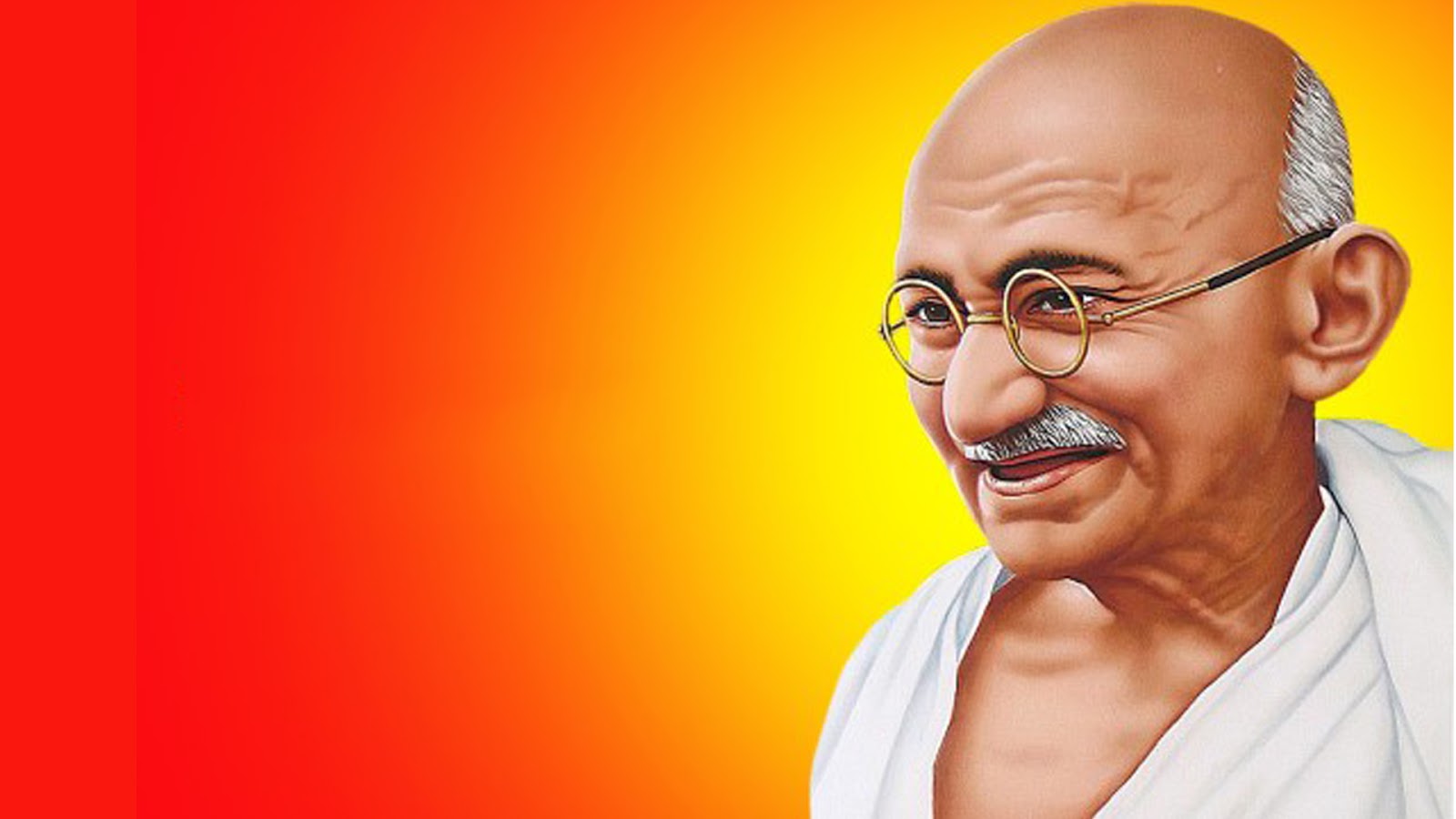 Mahatma Gandhi Jayanti Widescreen Wallpaper Baltana