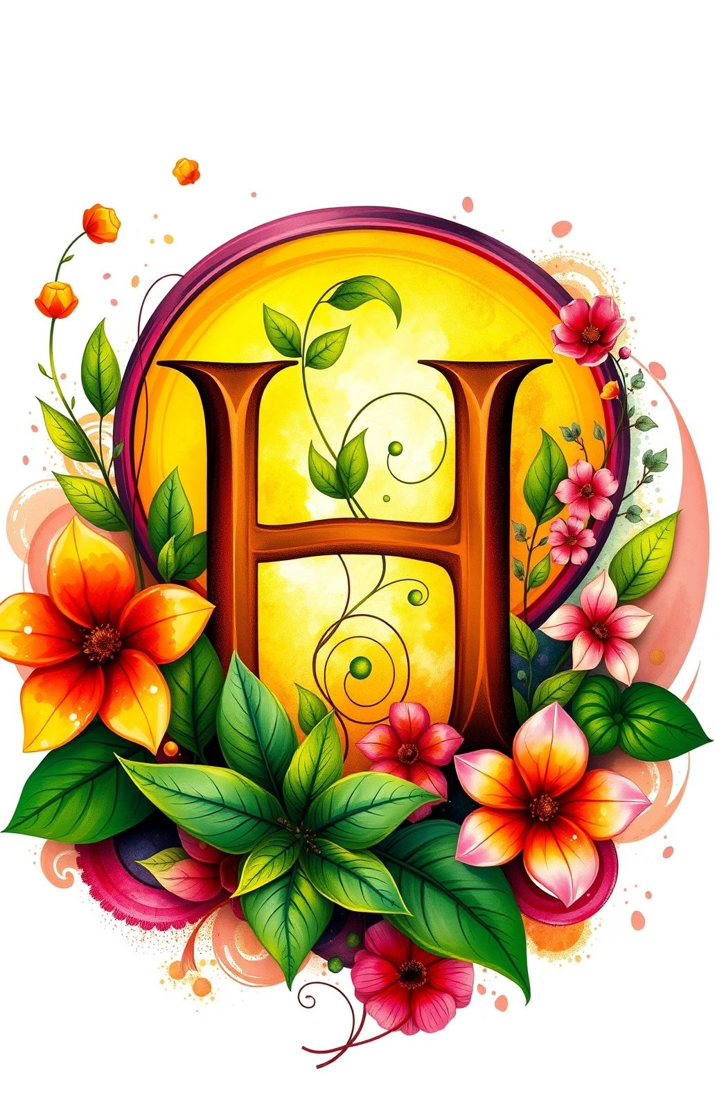Letter H Wallpaper