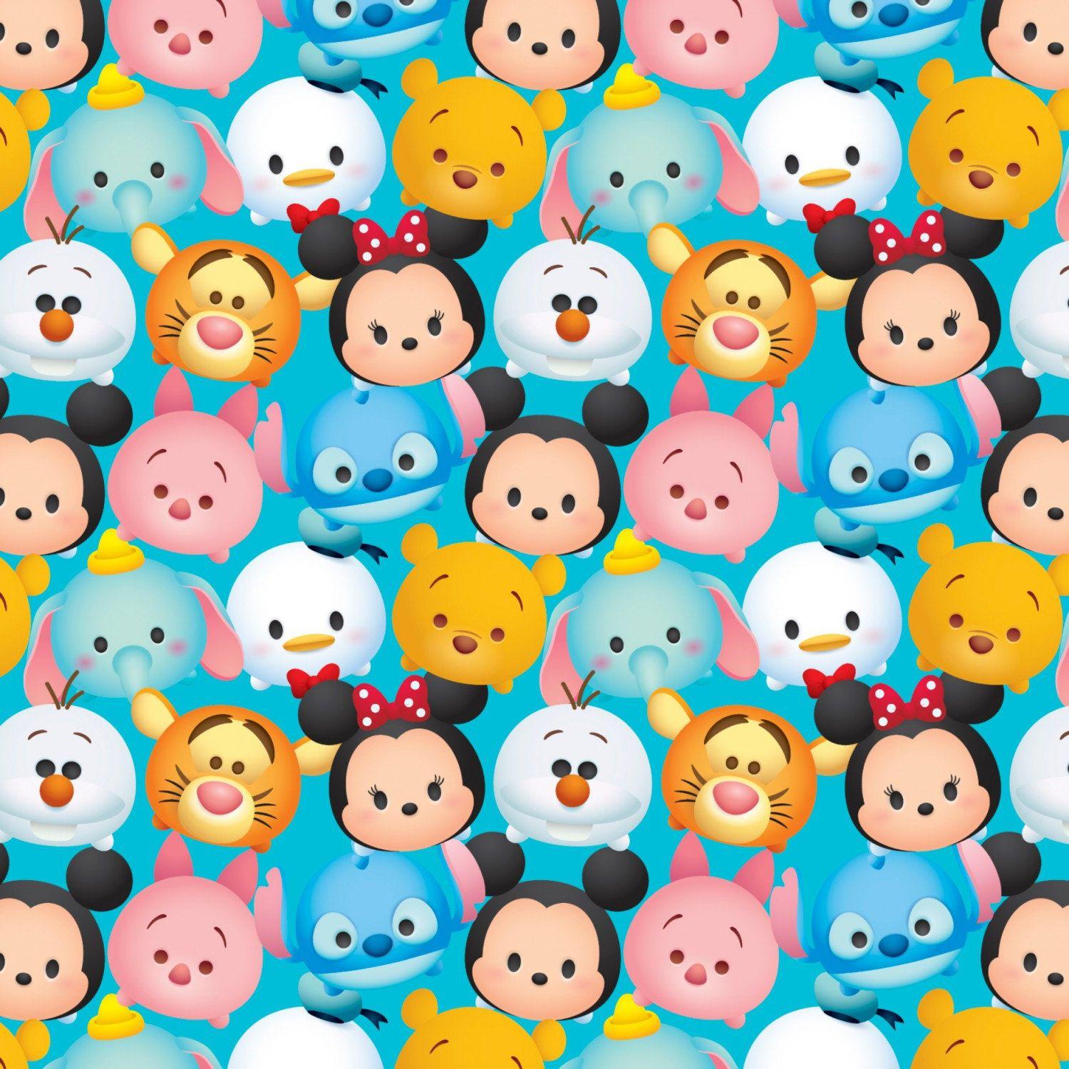 100+] Disney Tsum Tsum Wallpapers on