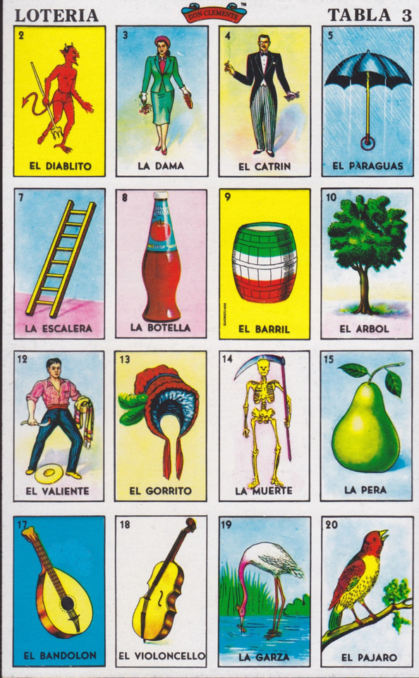 Mehofoto Don Clemente Mexican Jumbo Loteria Custom Photo