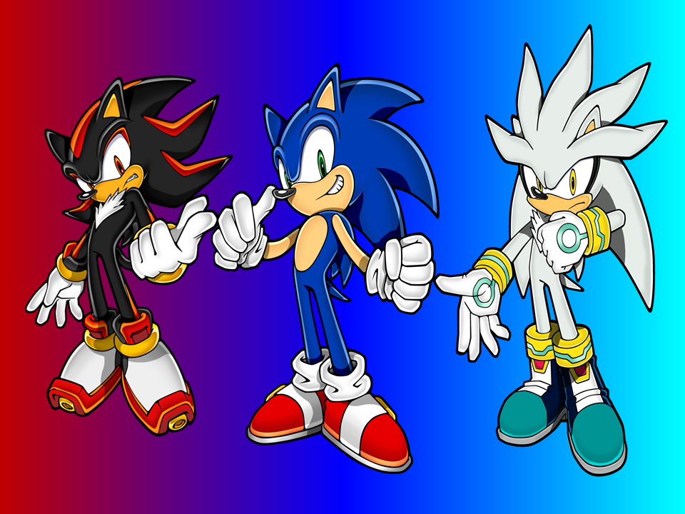 Sonic Shadow and Silver New Wallpaper by 9029561 on