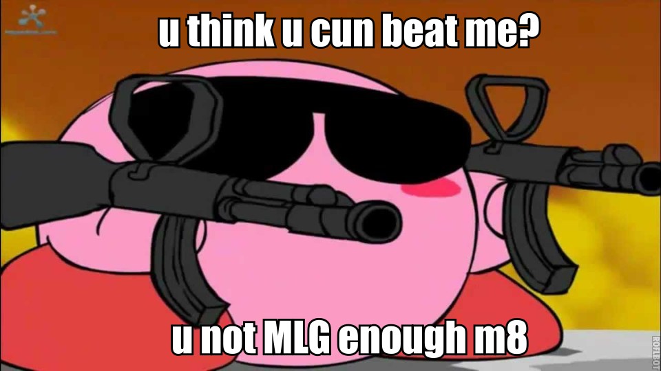 MLG kirby by bobstickman on