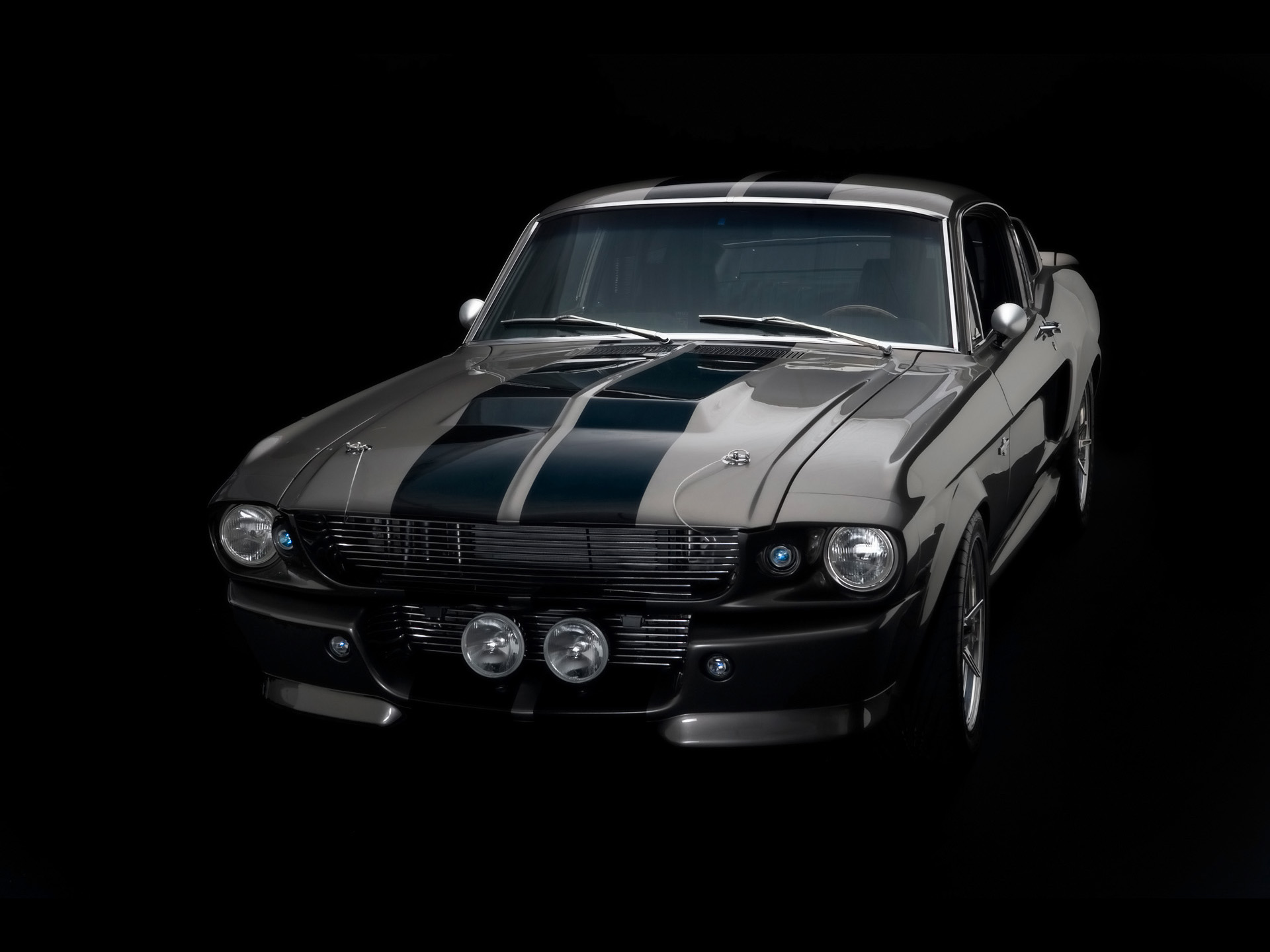 Mustang Fastback Gone In Seconds Eleanor Front Angle Top