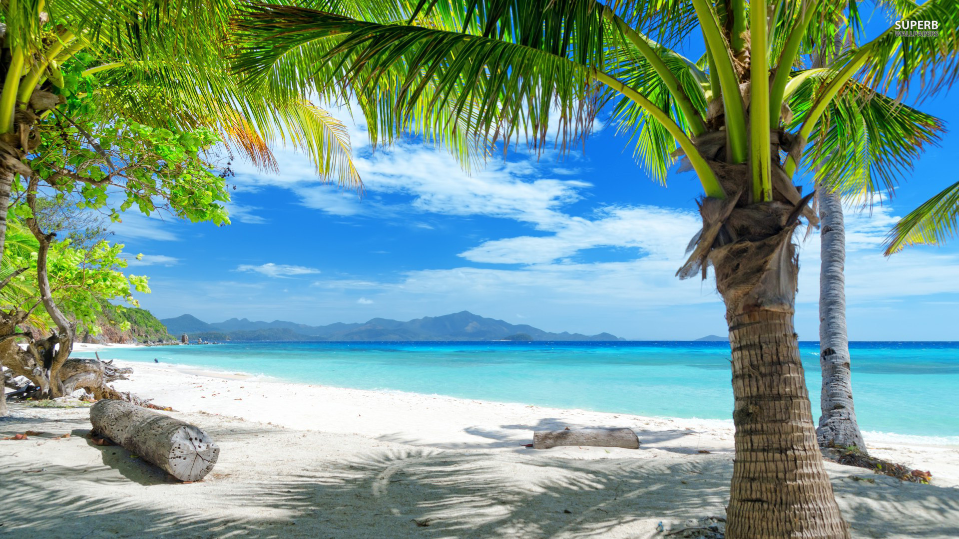 Tropical Beach Scenes Wallpaper