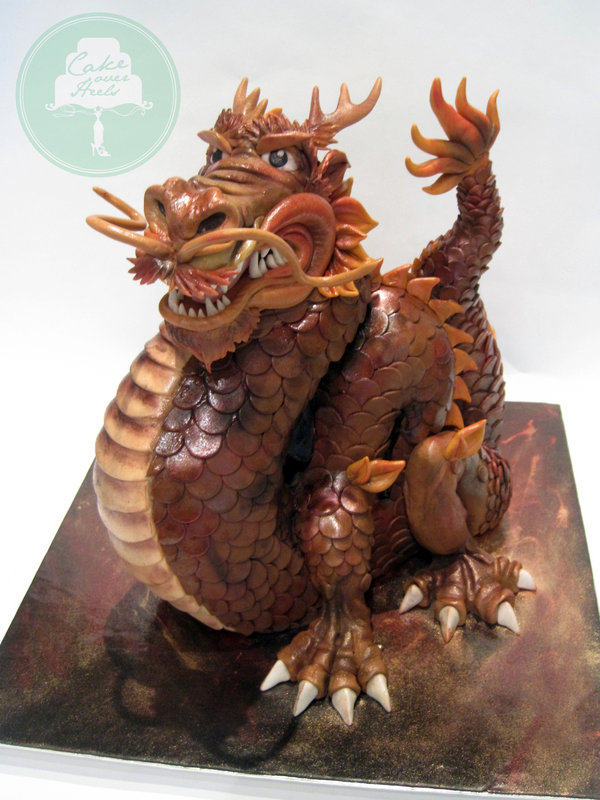 The Dragon King Cake by Sliceofcake on