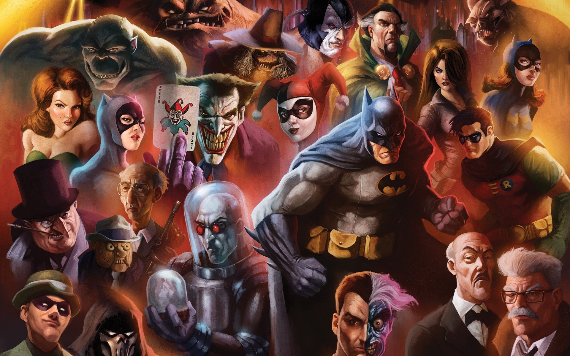 Dc Villains Wallpaper