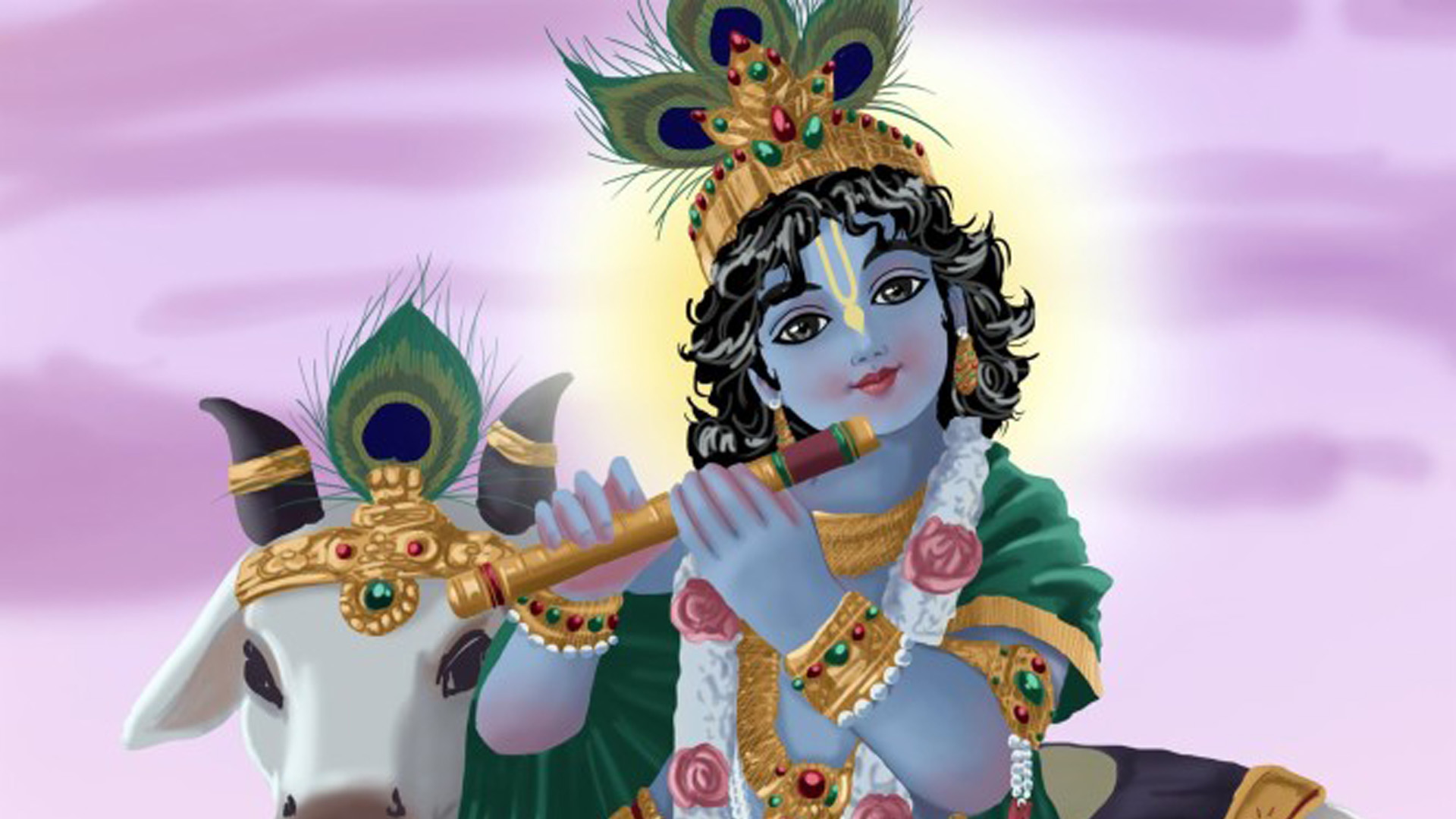 Little Krishna Wallpaper For Desktop