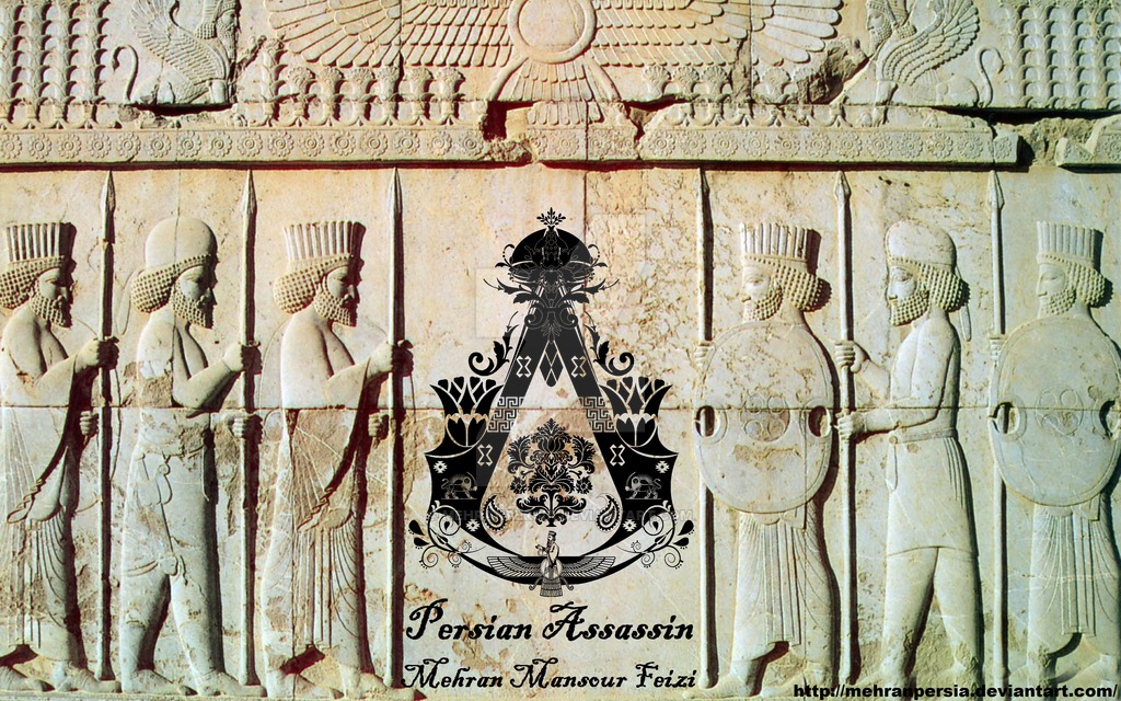 Persian Assassin Symbol Wallpaper by MehranPersia on