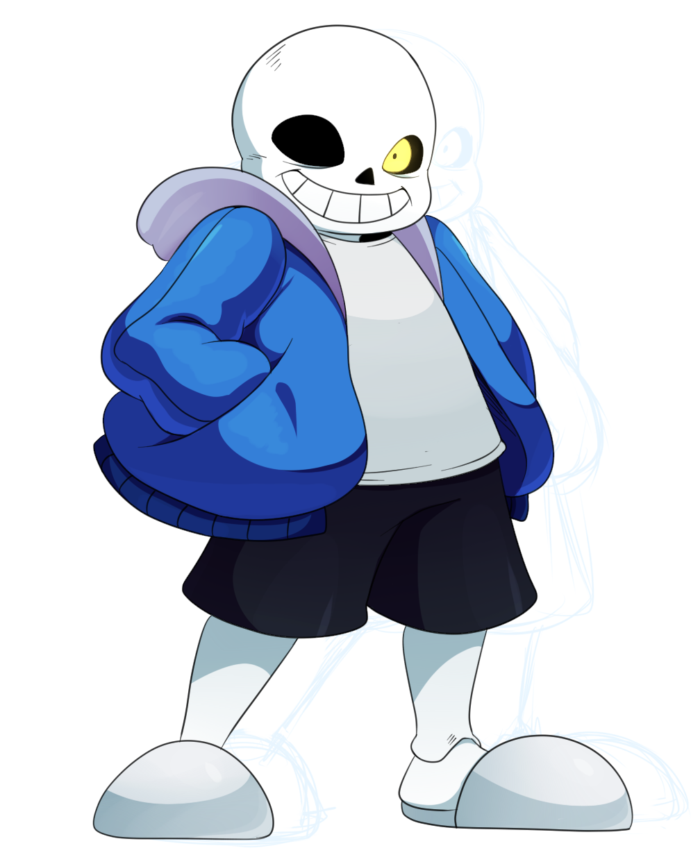 Undertale   Sans by ss2sonic on