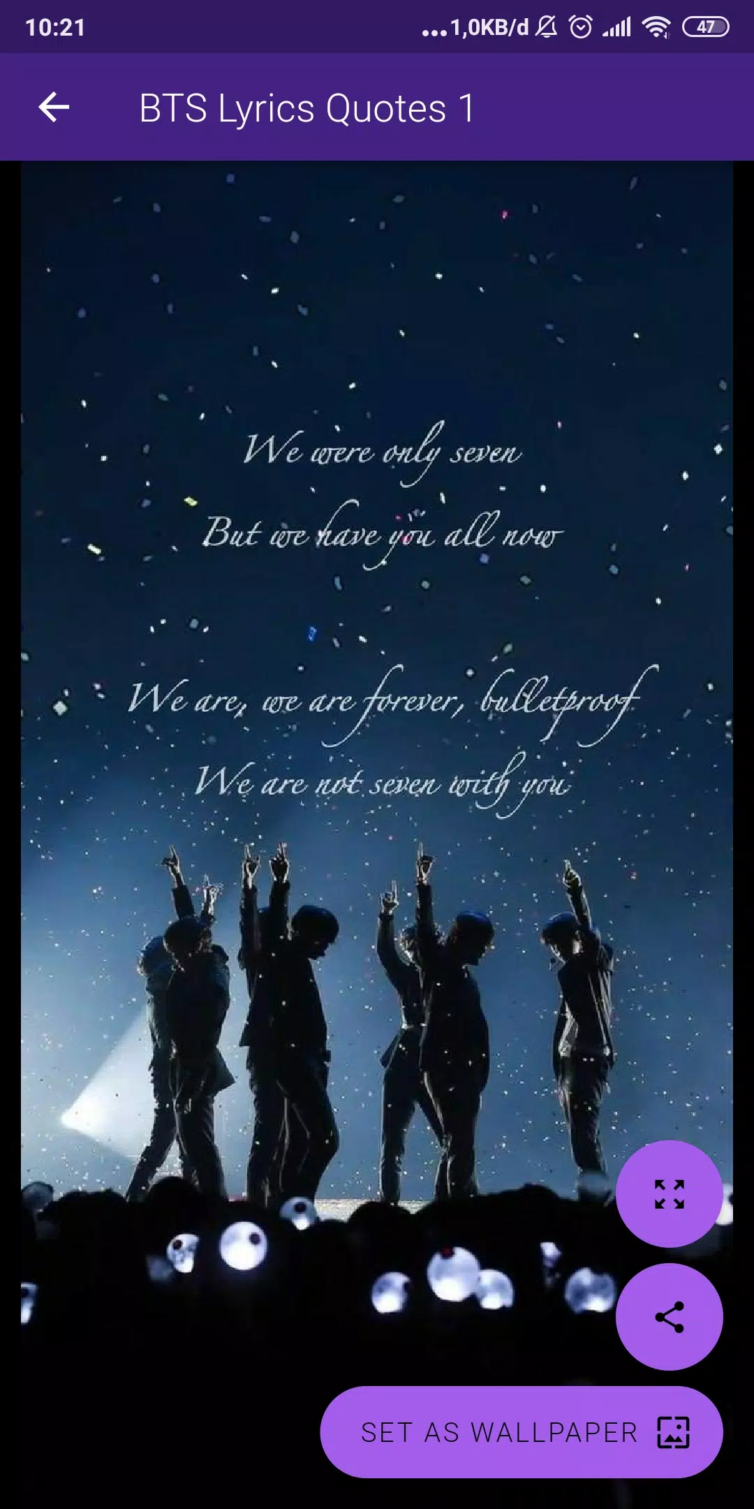 Free Download Bts Lyrics Quotes Wallpaper Hd Apk For Android Download