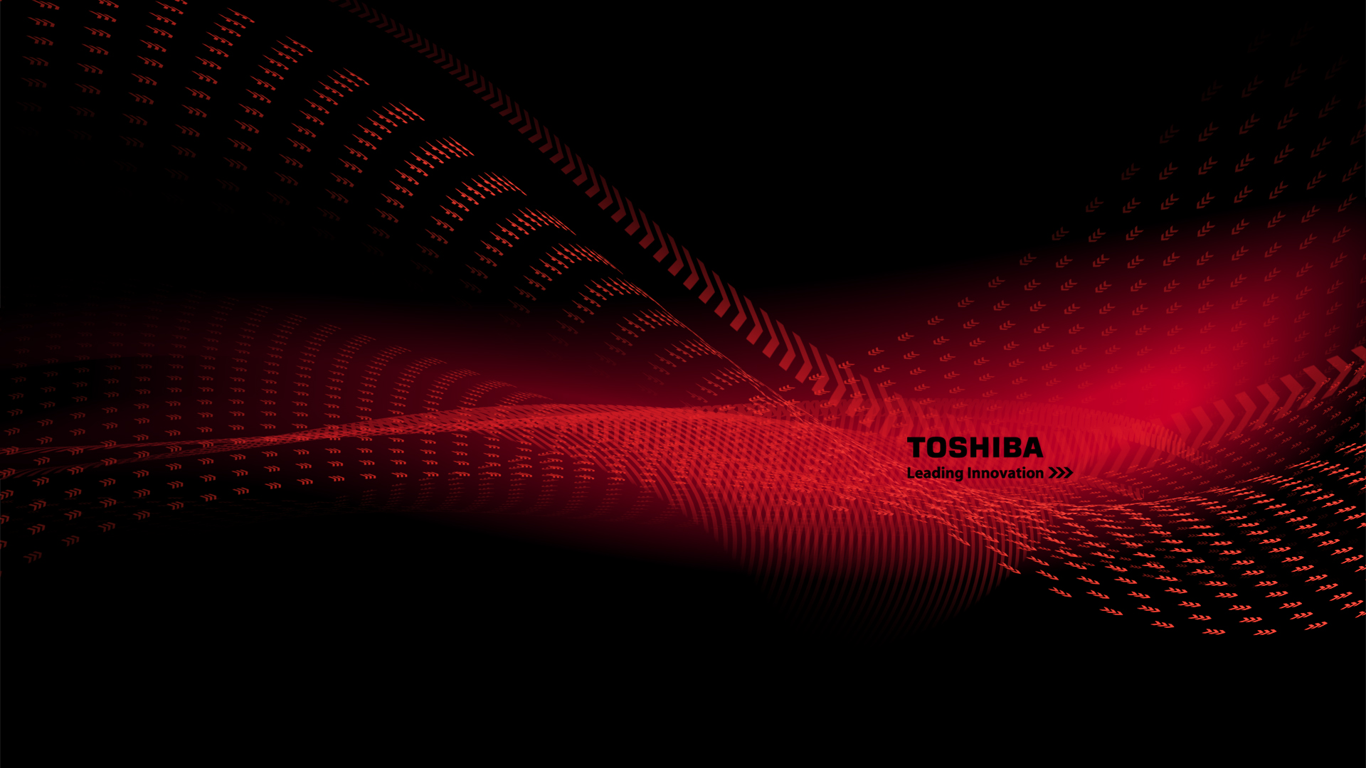 Toshiba Red Wave High Definition Wallpaper HD