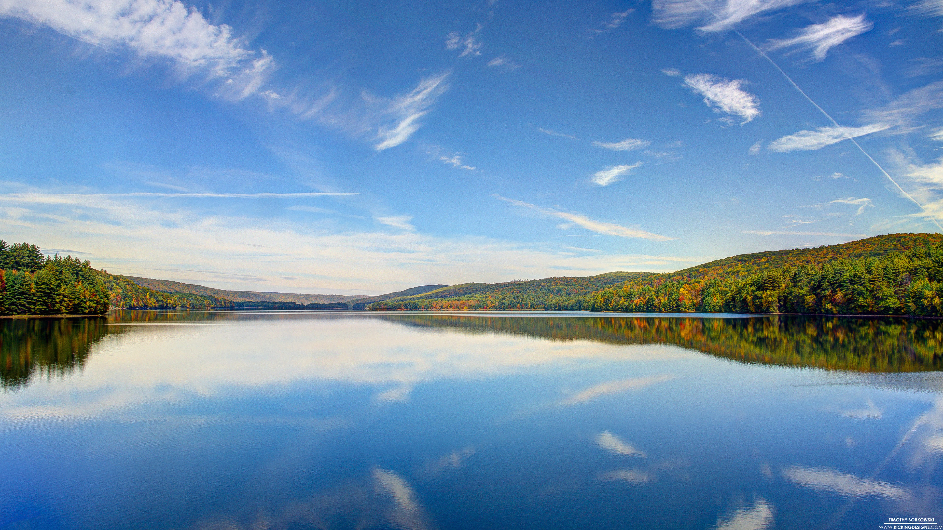 Lake Surrounded By Forest 4k Wallpaper Resolution X