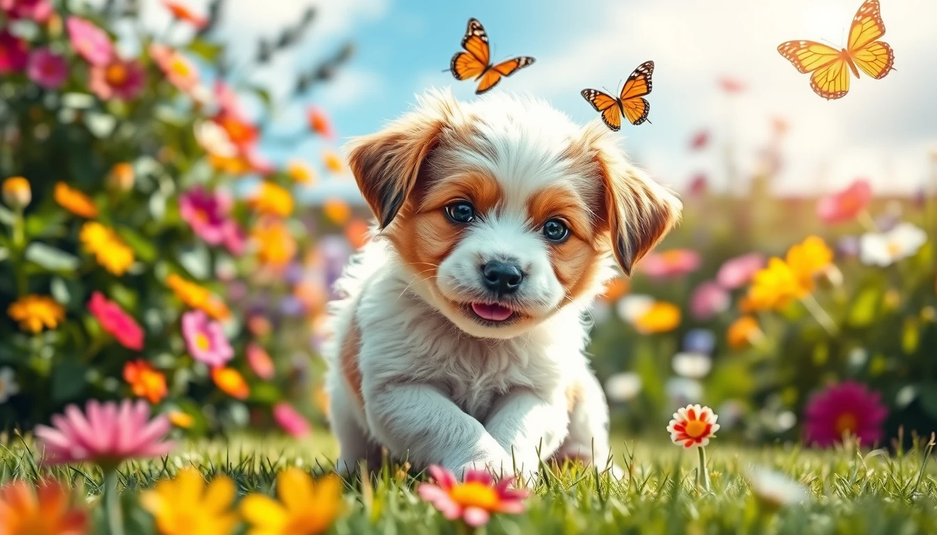 Cute Puppy Wallpaper